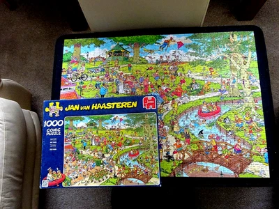 1000 PEZZI JAN VAN HAASTEREN PUZZLE IL PARCO - Immagine 1 di 4
