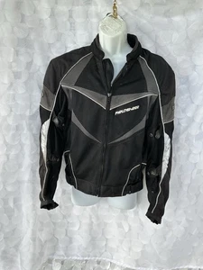 FieldSheer Men’s Medium Jacket Black/Gray Fully Padded Mesh Motorcycle Biker - Picture 1 of 13