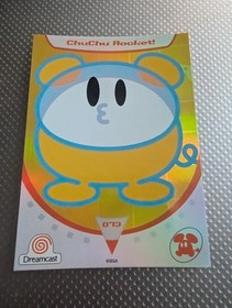 ChuChu Rocket!  Character Sega Dreamcast Trading Card #073 Foil LRG