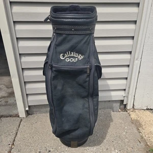 Callaway Golf VTG Big Bertha Staff Bag Green & Violet 6-way Divider W/ Pockets - Picture 1 of 18