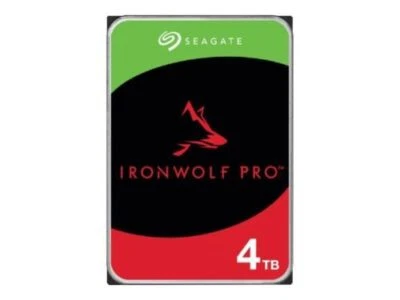 Seagate IronWolf Pro ST4000NT001 Hard Drive 4TB 7200RPM 256MB SATA HDD 3.5" - Image 1 of 4