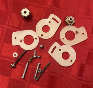 Vintage Adjustable Motor Mount Steel Pinions Parma CRP Clod Buster Bull Head - Picture 1 of 2