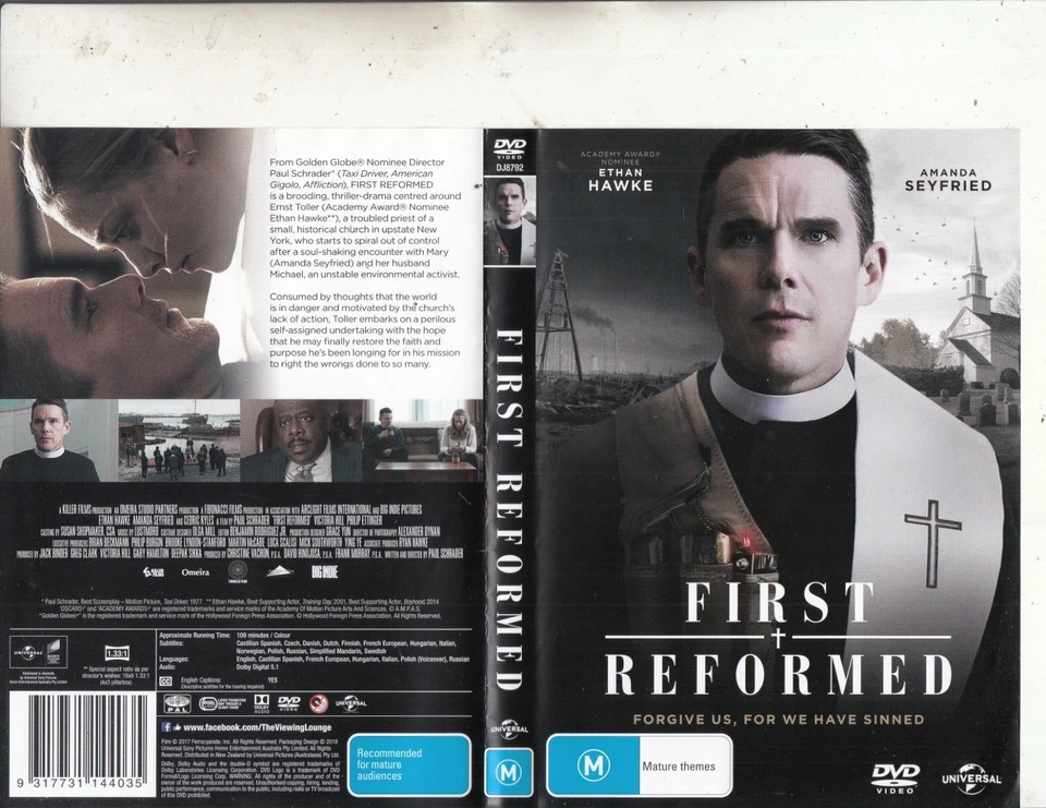 First Reformed-2017-[Ethan Hawke]-Universal Pictures-Movie UP-DVD - Image 1 of 1