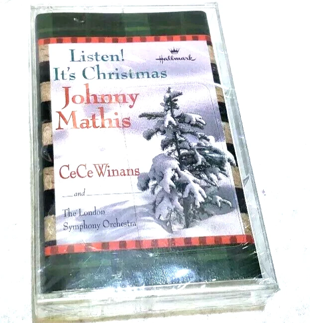 Listen It's Christmas Cassette Tape CeCe Winans Johnny Mathis London Symphony - Image 1 of 4