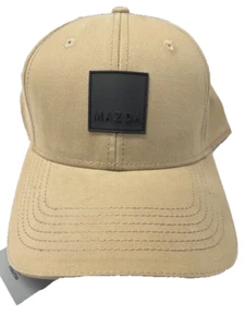 Mazda Motorsports Mazda Collection rare dealer promo hat tan NEW - Picture 1 of 3