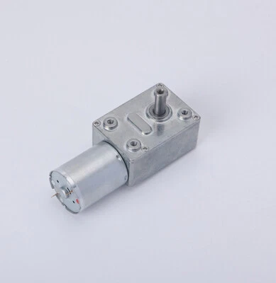 JGY370 Geared Motor DC6/12/24V 2~375rpm high torque multi-speed turbo worm motor - Image 1 of 4
