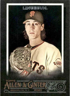 2020 Allen and Ginter X #7 Tim Lincecum  San Francisco Giants - Image 1 of 2