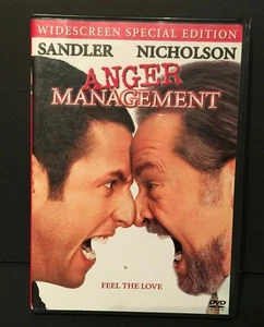 ANGER MANAGEMENT DVD MOVIE ADAM SANDLER JACK NICHOLSON - Picture 1 of 3