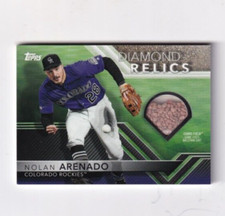 2020 NOLAN ARENADO TOPPS OPENING DAY COORS FIELD GU BALLPARK DIRT  ROCKIES
