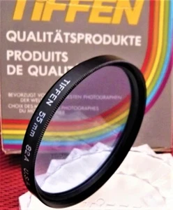 55mm Tiffen 82A Filter mit Koffer. USA. NEU! - Bild 1 von 1