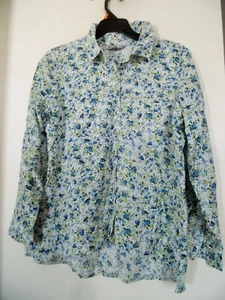Top túnica para mujer J.jill multicolor 100 % rayón hippie boho talla pequeña - Imagen 1 de 3