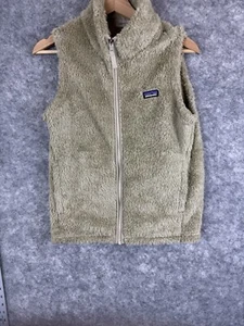 Patagonia Vest Kids 2XL 16-18 Fur Sherpa Los Gatos Fleece Girls Winter Youth - Picture 1 of 4