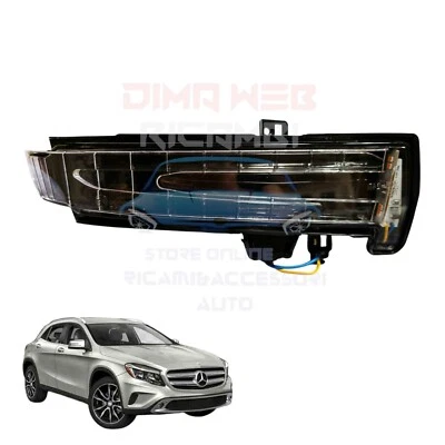 FANALE SPECCHIO SPECCHIETTO RETROVISORE FRECCIA SX MERCEDES GLA X156 A LED - Immagine 1 di 2