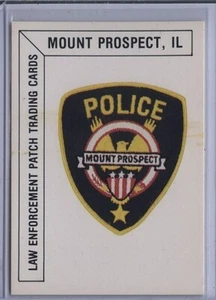 Tarjetas de parche de aplicación de la ley Greensboro N. C. 1980--Mount Prospect, IL - Imagen 1 de 2