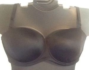 Ashley Stewart 5 Way Convertible Bra Sexy BLACK 446628 Removable Straps NEW NWOT - Picture 1 of 12