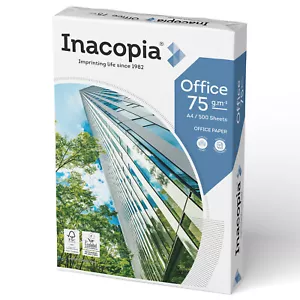 Inacopia Office DIN A4 Kopierpapier Druckerpapier Weiss Papier 75 Bürobedarf - Bild 1 von 1