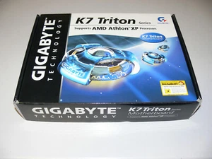 GIGABYTE GA-7ZXE Mainboard K7 TRITON Series AMD Sockel A / 462 Neu - Bild 1 von 3