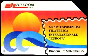 G 445 C&c 2483 Card Telefonbuch Gebraucht Europa Card Show Riccione 95 - Bild 1 von 2