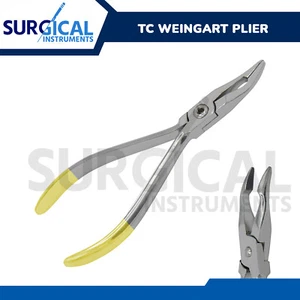 TC Weingart Pliers Utility Dental Orthodontic Surgical Oral Tooth German Grade - Picture 1 of 8