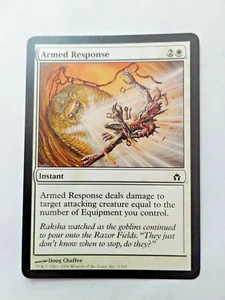 MTG Armed Response Fifth Dawn 2/165 Regular Common - Uncirculated - Picture 1 of 3