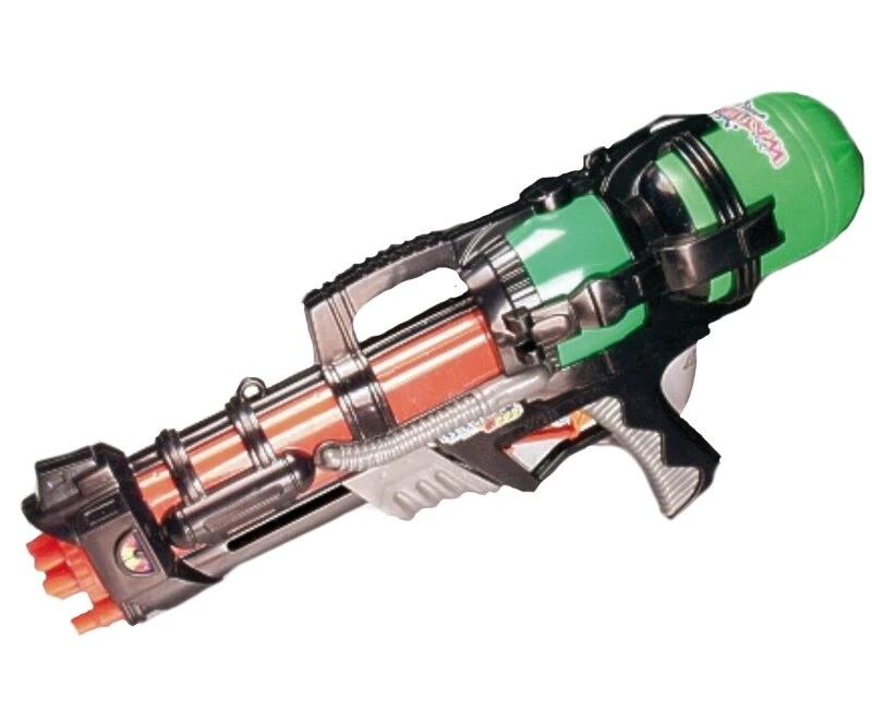 LANDAHL & BAUMANN SPIELWAREN GMBH 1 x Wasserpistolen Wasserpistole Pumpgun 60 cm Spritzpistolen Wasserspritze