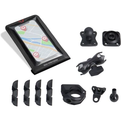 SW-Motech Universal Navi-Kit mit Smartphone Drybag inkl. Klemmarm - Bild 1 von 3
