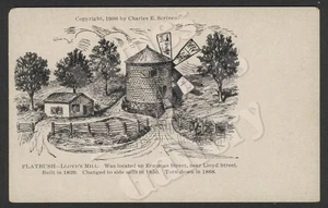 Brooklyn NYC NY: 1906 Postcard LLOYD'S MILL FLATBUSH Built 1820, Torn Down 1868 - Picture 1 of 2
