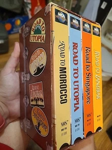 The Road To Collection - Brand New 4 VHS Box Set - Hope, Crosby & Lamour. - Picture 1 of 3