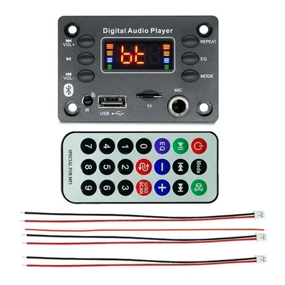 2X(Mikrofonschnittstelle Bluetooth MP3-Dekodierungsplatine VerstäRkerplatin2370 - Bild 1 von 4