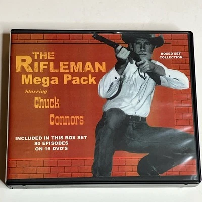 The Rifleman Mega Pack 80 Episode 16 DVD Box Set Collection Chuck Connors HTF - Image 1 of 4