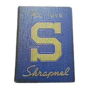 1946 SHRAPNEL Staunton Military Academy Yearbook School ~ Staunton, Virginia - Bild 1 von 14