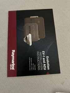 Raymarine EV-1 And ACU-100 Actuator Control / Compass Sensor Owner’s Manual - Foto 1 di 2