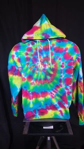Custom Tie Dye 2XL Unisex Pullover Sudadera con Capucha Sweet Dyes Nuevo - Imagen 1 de 2