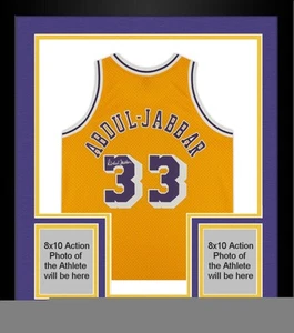 FRMD Kareem Abdul-Jabbar Lakers Signed Mitchell & Ness 198-85 Swingman Jersey - Picture 1 of 5