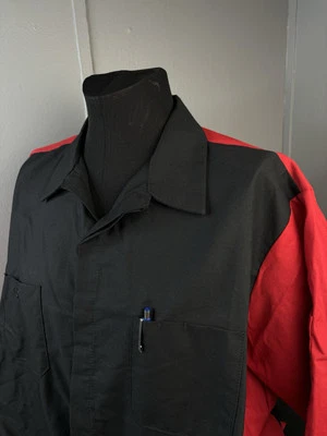 Red Kap Men's Short Sleeve Industrial Work Shirt 2XL (2 Colors, Red And Black) - Image 1 of 4