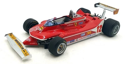 Exoto 1/18 Scale Diecast DC31724J - Ferrari 312 T4/T5 #12 Giles Villeneuve - Image 1 of 4