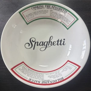 Vintage Glenwood Collection Spaghetti Recipe Serving Bowl - Japan Oven-to-Table - Picture 1 of 24