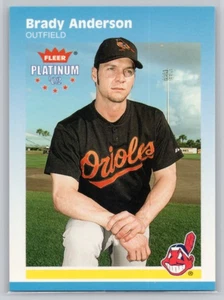 Fleer Platinum #105 2002 Brady Anderson Cleveland Indians - Imagen 1 de 2