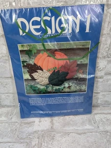 Design 1 weiche Skulptur Bastelset Kürbis Herbst Blätter offenes Paket - Bild 1 von 4