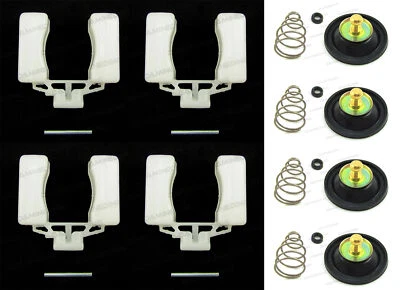 Juego de válvulas de corte de aire y flotador de carburador 4 X 80-82 CB750SC CM450C CM450E Foto 1 de 4