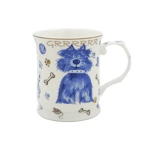 New Dog Mug 415cc Fine Bone China Coffee Tea Cup Mug w Gift Box - Foto 1 di 1