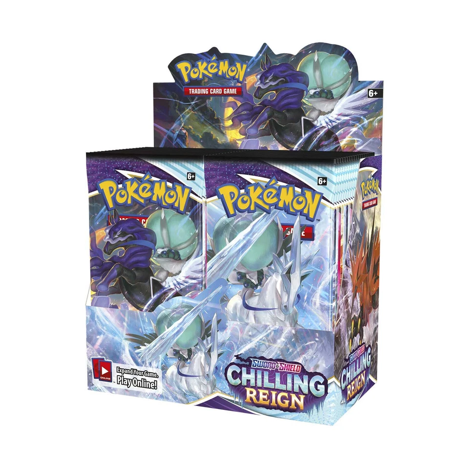 Pokémon TCG Sword & Shield - Chilling Reign Booster Display Box