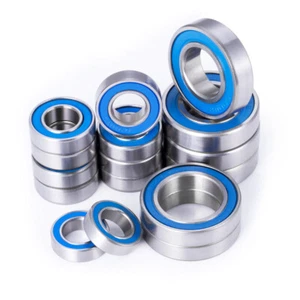16X Complete Ball Bearings Kit ABEC3 P6 Fit 1/6 Axial SCX6 AXI05000 JLU Wrangler - Picture 1 of 7