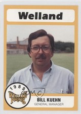 1989 Bill Pucko Welland Pirates Bill Kuehne #33