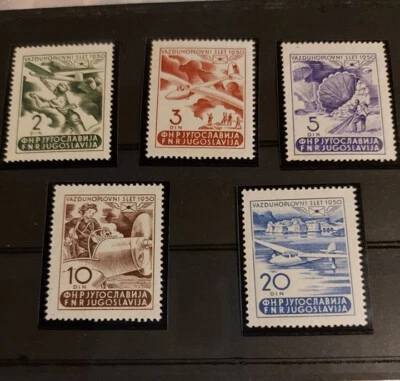 Yugoslavia 1950 Airmail Week** - Image 1 of 2