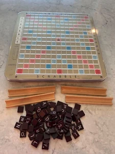 Vintage 1977 Scrabble Deluxe Turntable Edition-Selchow & Righter Co. Incomplete - Picture 1 of 6
