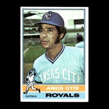 Amos Otis 1976 Topps Kansas City Royals #510 Set Filler!