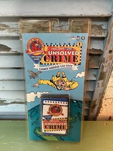 Carmen San Diego Audio Game Episode 1 Cassette Tape Case Book New Sealed - Picture 1 of 2