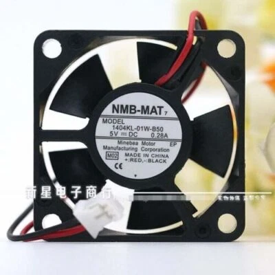 1PCS New NMB 1404KL-01W-B50 3510 5V 0.28A cooling fan - Image 1 of 2