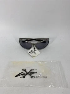 X-Loop Kids Youth Unisex Wrap Sunglasses 400UV Protection Dark Silver Frame (81) - Picture 1 of 8